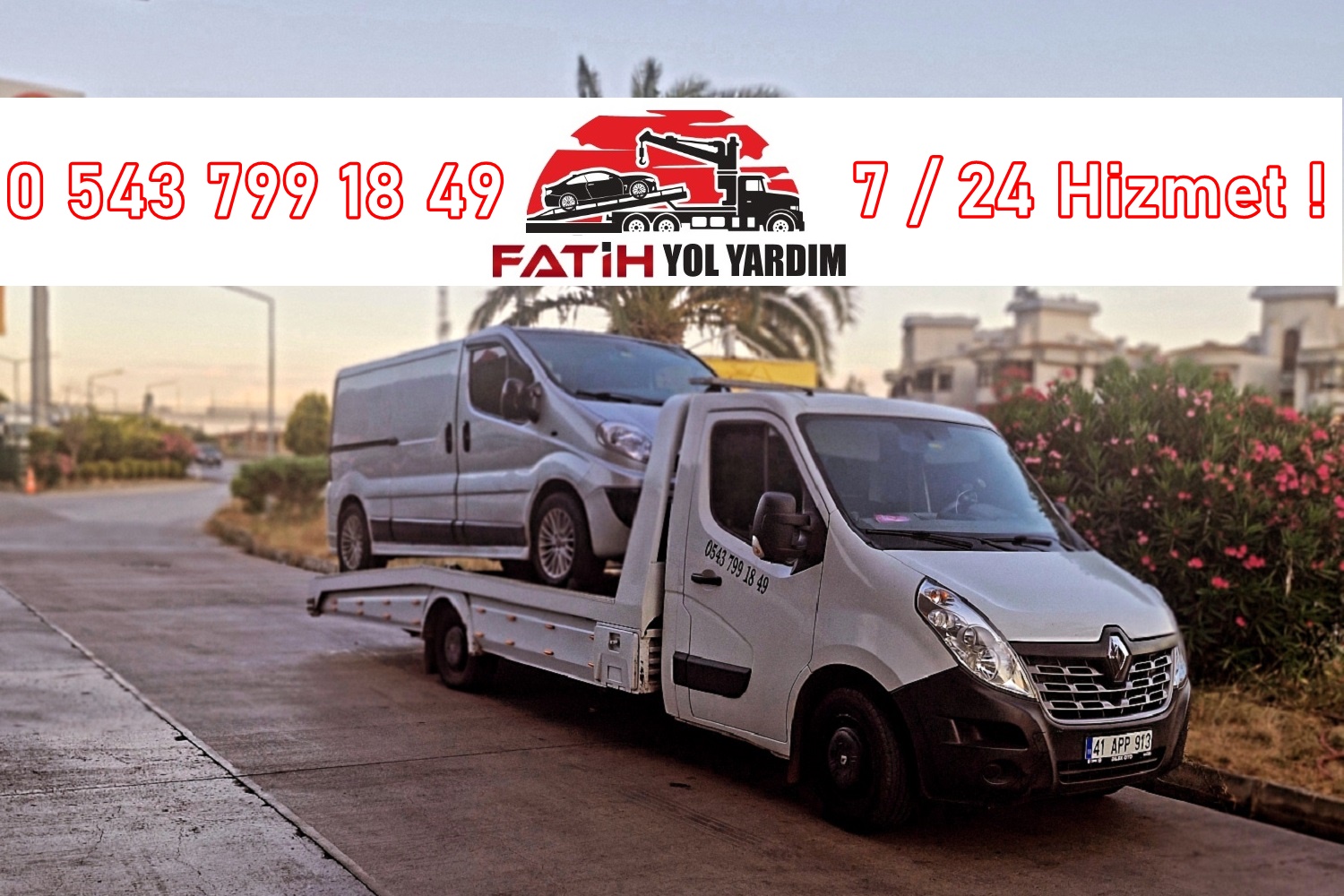 Dilovası Oto Çekici-0 543 799 18 49-FATİH YOL YARDIM-Dilovası Çekici-Dilovası En Yakın Çekici
